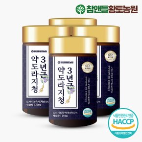 국내산 3년근 약도라지청 250g X 4병