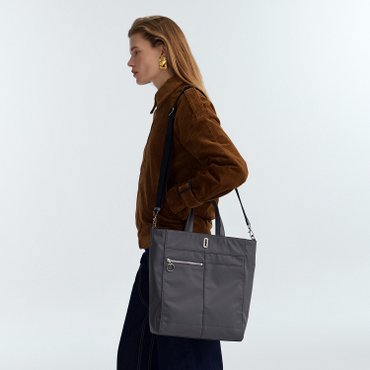 분크 Hey Pass Pocket Tote M (헤이 패스 포켓 토트 미듐) Stone Grey _ VQB4-1TO878-1GYXX