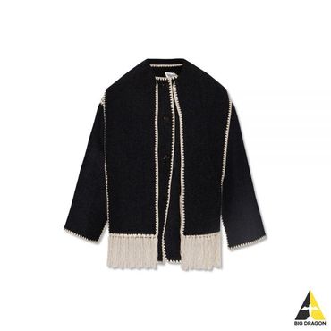 토템 24FW Embroidered scarf jacket (221-117-709 359) (엠브로이더드 스카프 자켓)