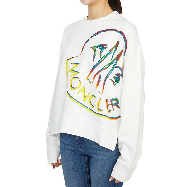 [부산점] 몽클레어 스크래치 여성 맨투맨 8G00030 899TR 033