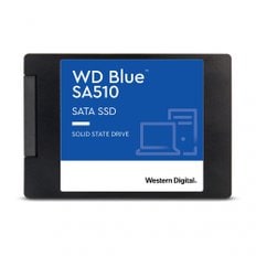 웨스턴 디지털 500GB WD 블루 SA510 SATA SSD - SATA III 6Gbs 560MB/s - WDS500G3B0A 내장