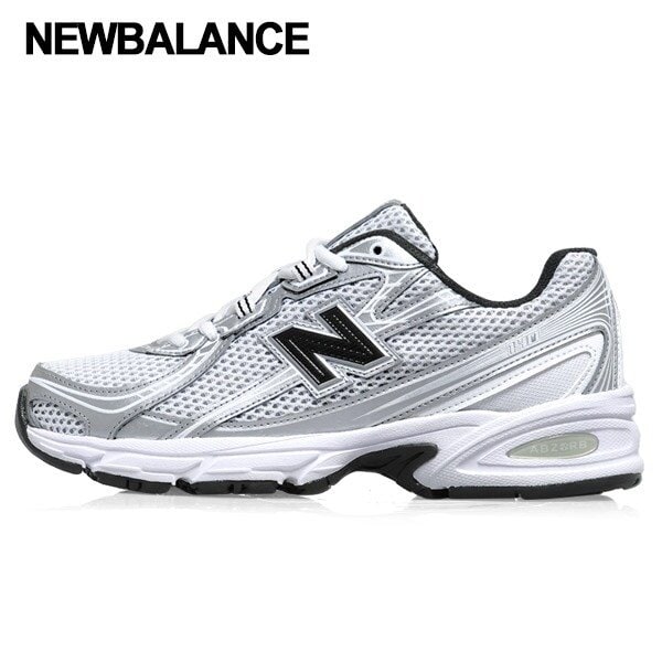 (정품) 남여공용 740 스니커즈 운동화 화이트실버 U740NW2