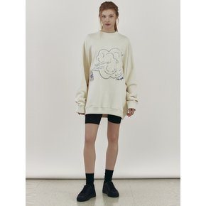 Graphic Print Sweatshirt / M193CT0080I