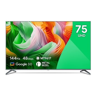 24년형 4K UHD TV 더함 75인치(190cm) 치크 UA751UHD 구글 안드로이드  스마트 TV