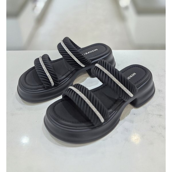 [시흥점] 여성 5센티 핫픽스 통굽 슬리퍼(712523008)