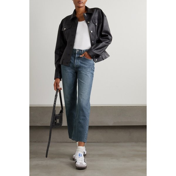 70s 하이 라이즈 스토브 파이프 스트레이트 진 665933302487432