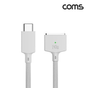 USB Type C 전원 변환 케이블 마그네틱 충전 140W (WD8FDDA)