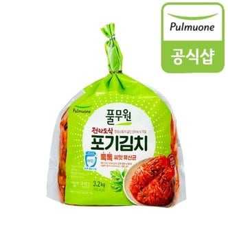 풀무원 톡톡 전라도식 포기김치 (3.2kg)