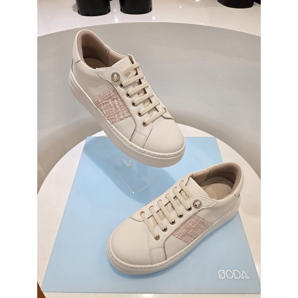 [시흥점] 여성 큐빅 밴드끈 스니커즈 (FLS440)