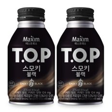 맥심 티오피 스모키블랙 275ml x 6캔 / TOP 캔커피