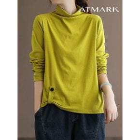 ATMARK 77까지 루즈하이넥티셔츠 AA36TS012G_P350788086