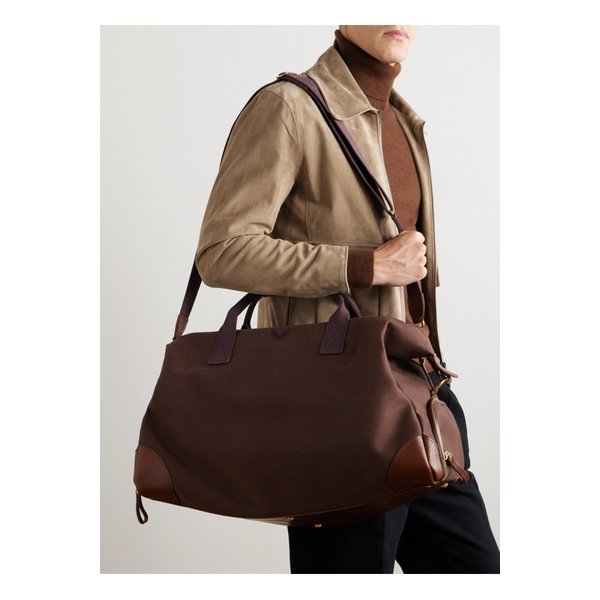 베넷 윈치 위켄더 가죽 트리밍 코튼 캔버스 홀드올 1647597350357382