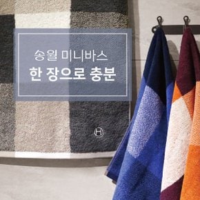 송월타올 호텔 스퀘어50 40수 샤워 미니바스 고급수건