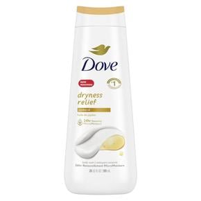 [해외직구] Dove 도브 드라이너스 릴리프 바디워시 호호바오일 591ml