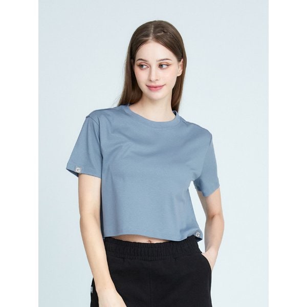 에센셜 코튼 크롭탑_10COLOR