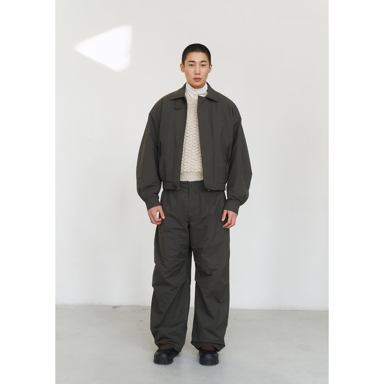 【AMOMENTO】23fw COTTON NYLON FATIGUE PANTS Designer fashion, Seoul-fully created | W Concept