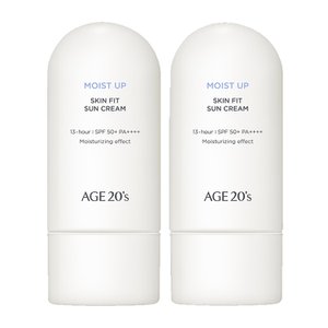 애경 AGE20S 스킨 핏 수분 선 크림 60ml (SPF50+ PA++++)