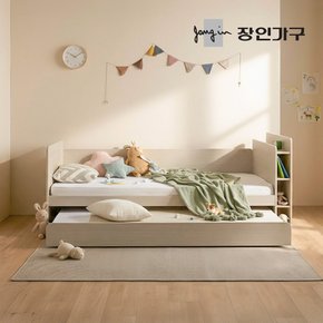 뉴피터 LED 수납헤드 E0 슬라이드 2단침대 침대프레임 SS+가드+낮은포켓+낮은포켓