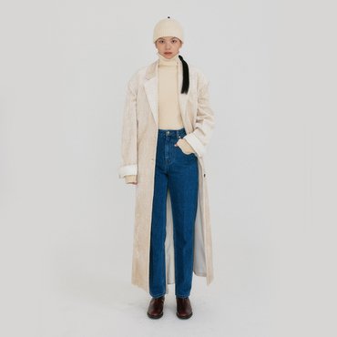 EENK ZIZZ Transformative Long Coat - Ivory