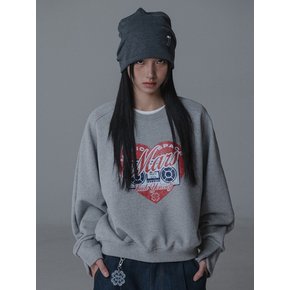 HEART SWEATSHIRT_GRAY