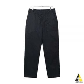 엔지니어드 가먼츠 Fatigue Pant Black Cotton Bull Denim (23F1F004-NQ279