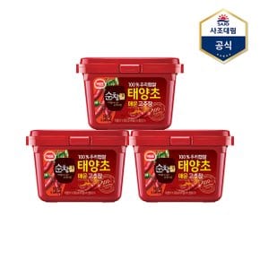 [멸치쇼핑] [사조] 순창궁 매운햅쌀 고추장 500g X 3개