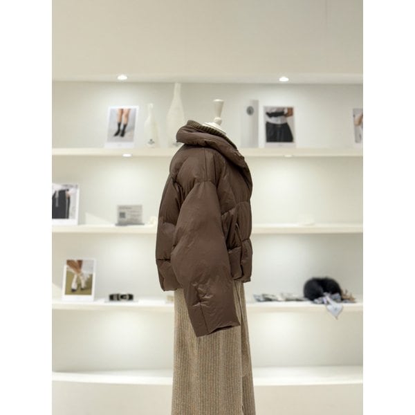 [여주점] 여성 니트넥 숏 덕다운 점퍼 (L261PSG004)