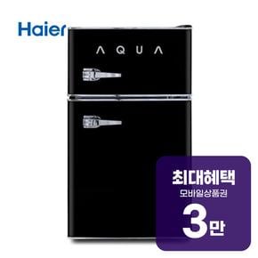 아쿠아 레트로 냉장고 82L (클래식 블랙) ART82MDCLB 렌탈 60개월 월 10400원
