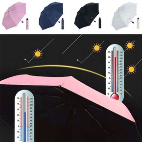 자동 암막 양우산 휴대용 uv 자외선차단 고밀도 방수 3단 양산
