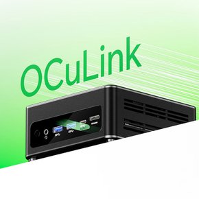 AOOSTAR GEM12+미니PC AMD R7 라이젠 PRO 8845HS 게이밍 MINI PC OCuLink 관부가세 포함
