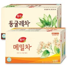  동서 둥굴레차 100T+ 메밀차 100T