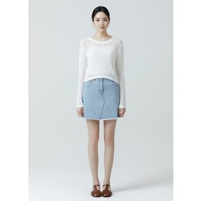 [24 S/S] 크로쉐 크랍 니트탑 ITO5KPO120 MD