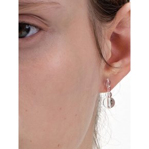 Clear Droplet Earrings