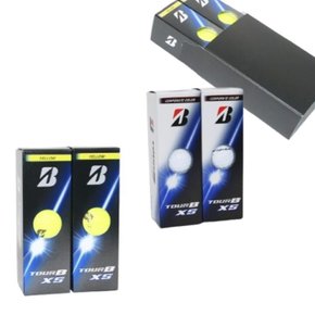 브리지스톤 TOUR B XS 골프공 6구 화이트.