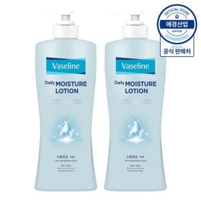 바세린 데일리 모이스처 로션 450ml ,2개
