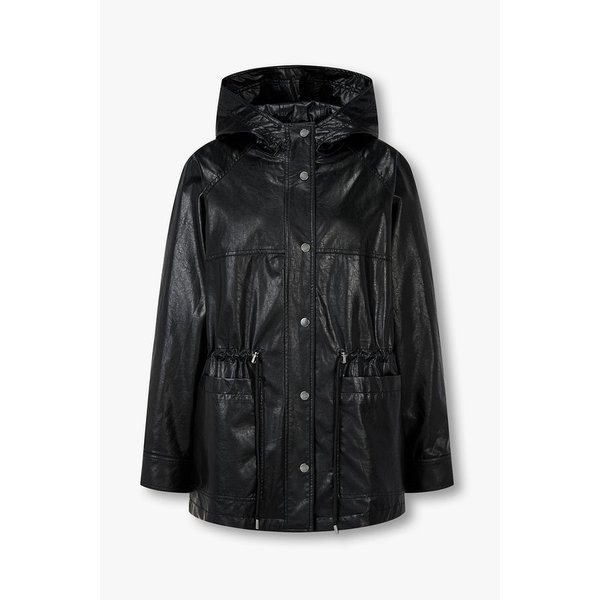 [부산점] 보브)) 신세틱 레더 후디드 점퍼 (7126120504)