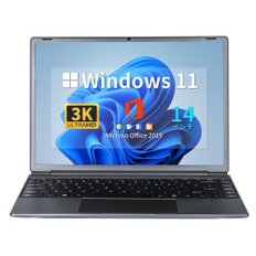 3K HD PC (MS 오피스 2019Win 11) 14.0 셀러론 N4020 블루투스 5.0 LCD (30002000) 풀 노트 인치