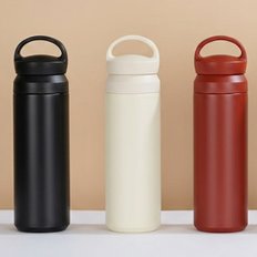 바른락 핸디루프 보온 보냉 진공 텀블러 500ml(버건디)