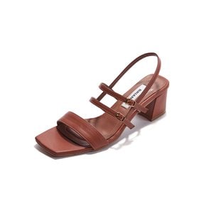 Square Buckle Sandal_Camel