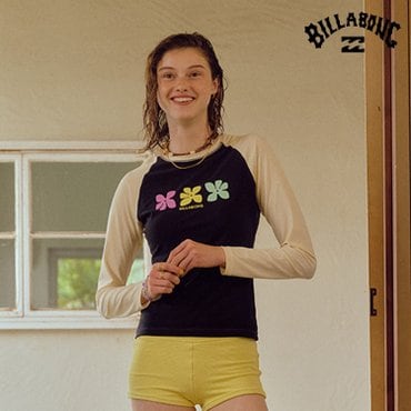 빌라봉 여성 슬림핏 긴팔 래쉬가드 BLOSSOM RAGLAN LS (WF11RS095)