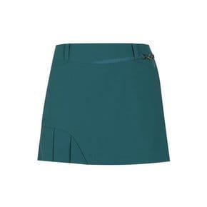 골프]여성 변형 밑단 플리츠 큐롯 스커트 221D1PC085_GN