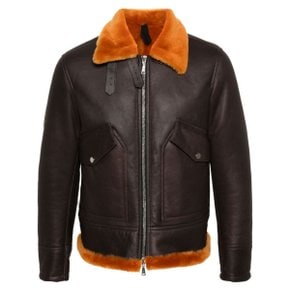 [딸리아토레] Leather Jacket CHI24-10 RALPH MORO- BROWN