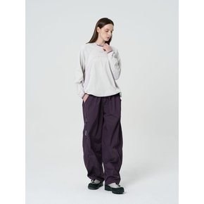 UNISEX 퀵드라이 리플렉티브 프린트 풀오버 티_아이스그레이