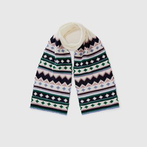 FairIsle knit scarf_16BYEU016016