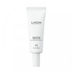 LAGOM (라고무) 톤 업 선 UV 크림 SPF50+ PA++++ 자외선 차단제 화장 기초 40mL 일본 정규품