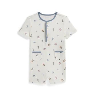 폴로 랄프 로렌 랄프 로렌 베이비 남아 폴로 베어 코튼 헨리 쇼트올(CWPOOPCIC720347999)