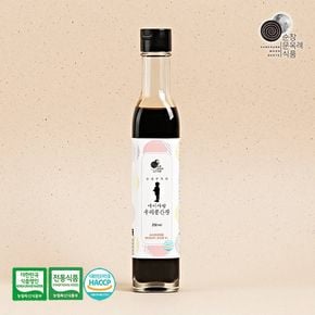 순창문옥례식품 우리콩 아이사랑 간장 250ml 유리용기-0