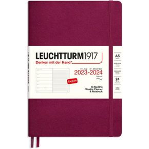 독일 불렛저널 로이텀 2024 다이어리 LEUCHTTURM1917 367862 Weekly Planner Notebook Softcover