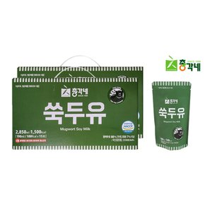 [9/11(수)오전9시까지 주문시, 명절전 출고][총각네] 국산 검은콩 쑥두유 30봉 15봉x2박스