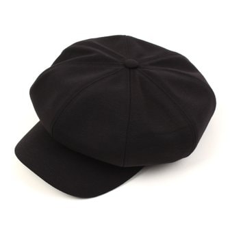 유니버셜케미스트리 Wool Black Newsboy Cap